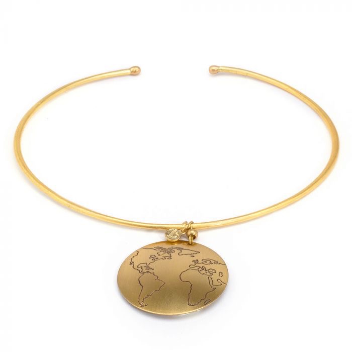 Necklace Map Plate